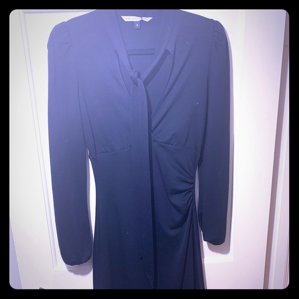 Diane VonFurstenberg Little Black Dress 8